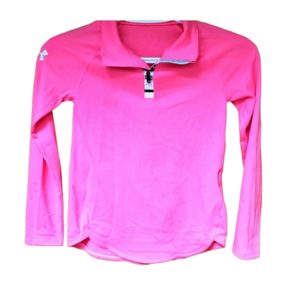 UnderArmor Bright Pink Long Sleeve top for Kida